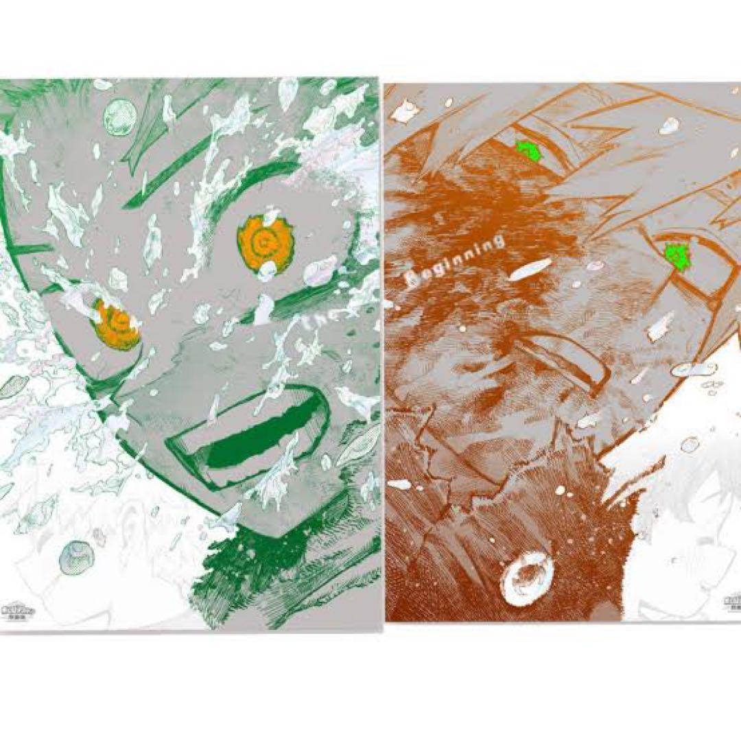 僕のヒーローアカデミア 原画展 A2ポスター2枚セット