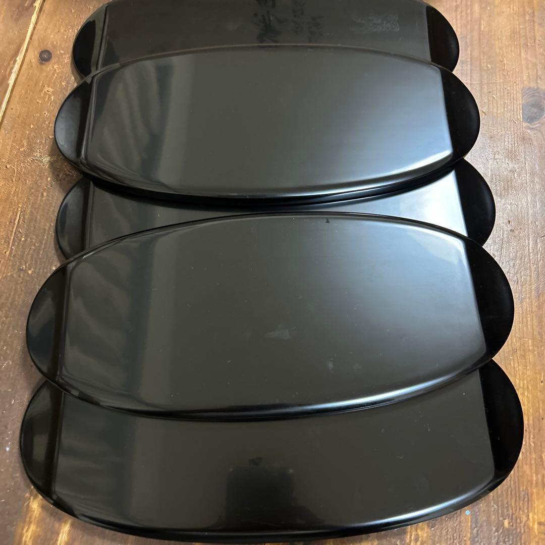 輪島塗 輪島漆器 大雅堂 摂田照彦 兼用皿 童蒔絵 5枚 高級漆器 未使用