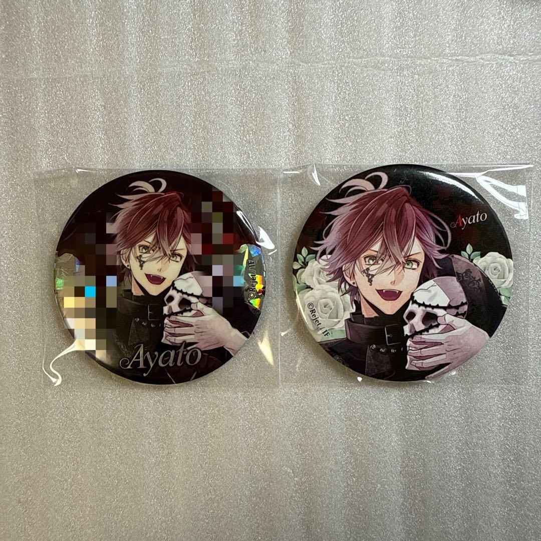 死の祝祭 中国 ホロ 缶バッジ 逆巻 アヤト DIABOLIK LOVERS
