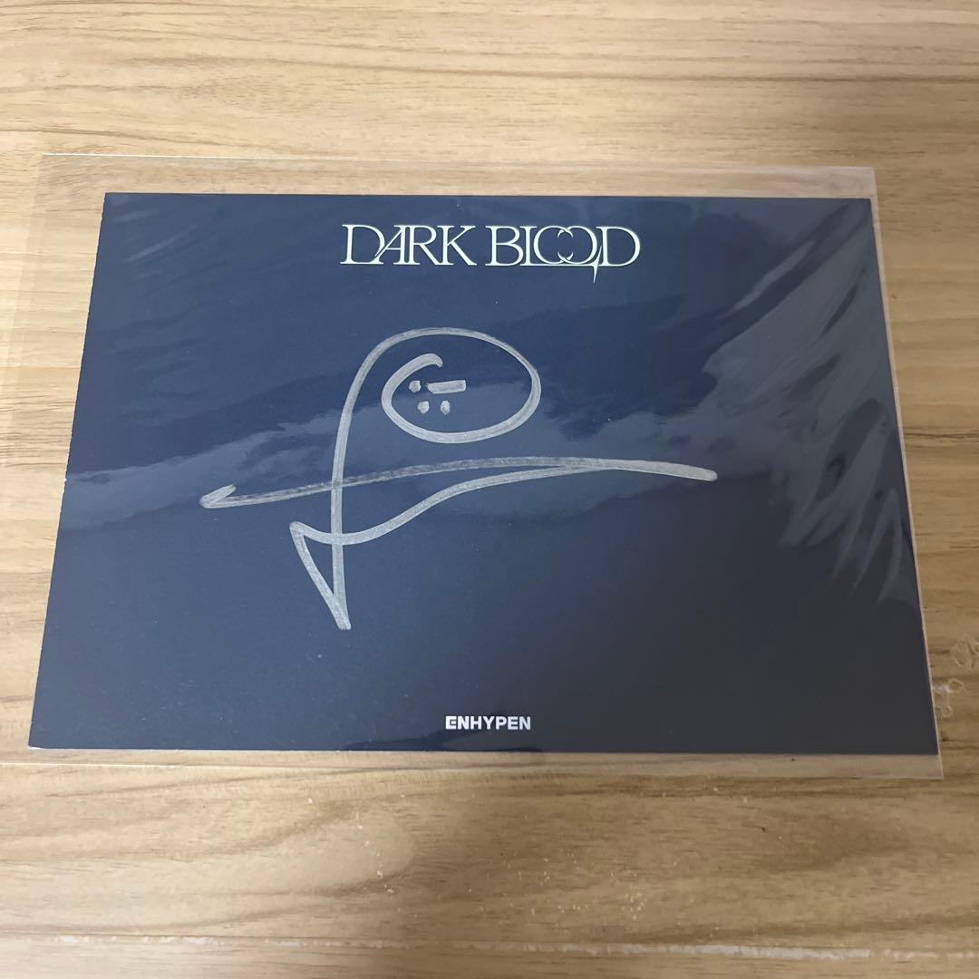ENHYPEN ジョンウォン DARK BLOOD US限定 サイン - メルカリ