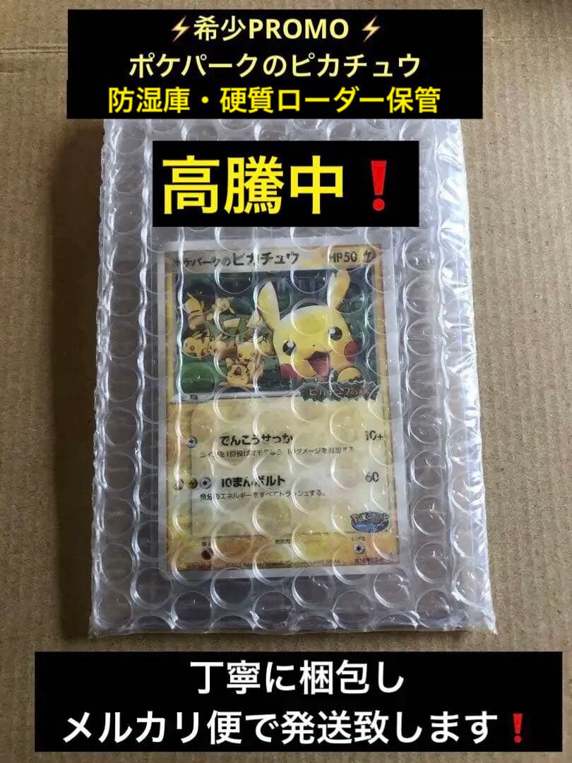 ポケパークのピカチュウ PROMO 043/PCG-P 未開封　高騰中