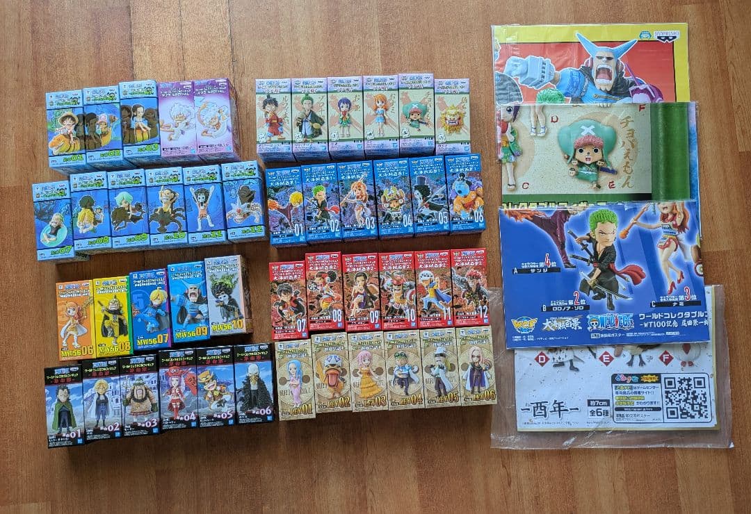 新品　ワーコレ46個セット　ポスター4枚付き