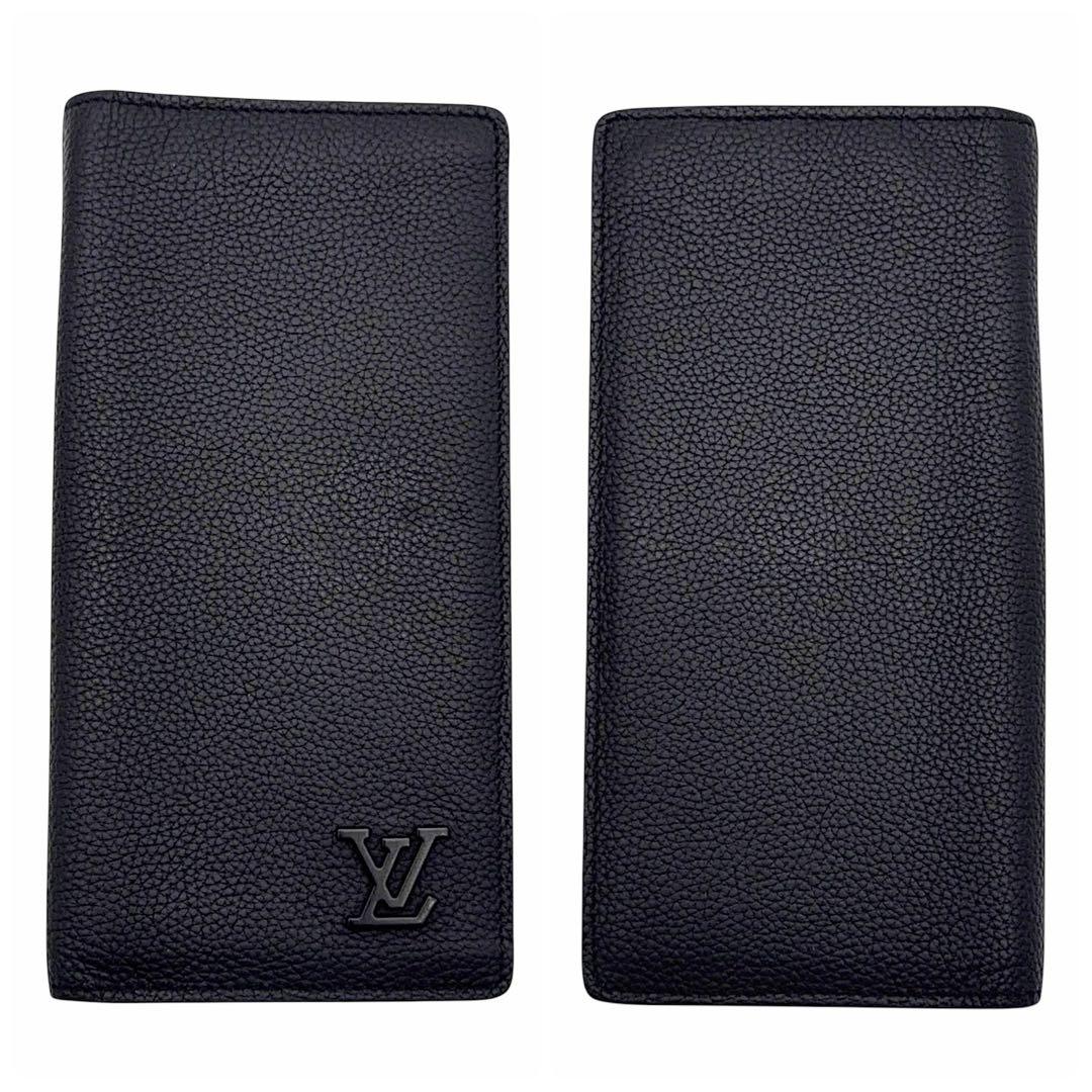 ルイヴィトン LVアエログラム ポルトフォイユ ブラザ ブラック IC 長