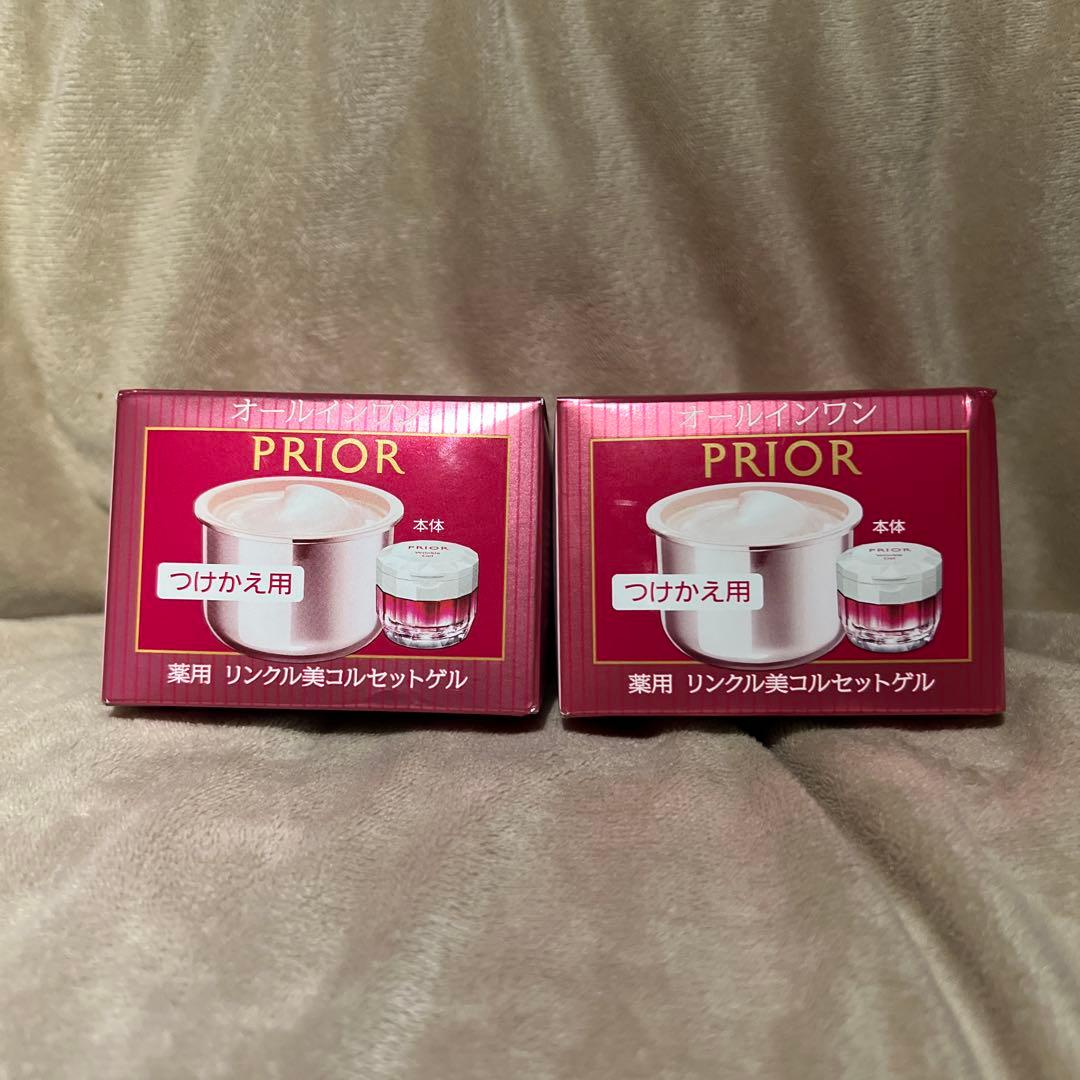 PRIOR リンクル美コルセットゲル 90g つけかえ用