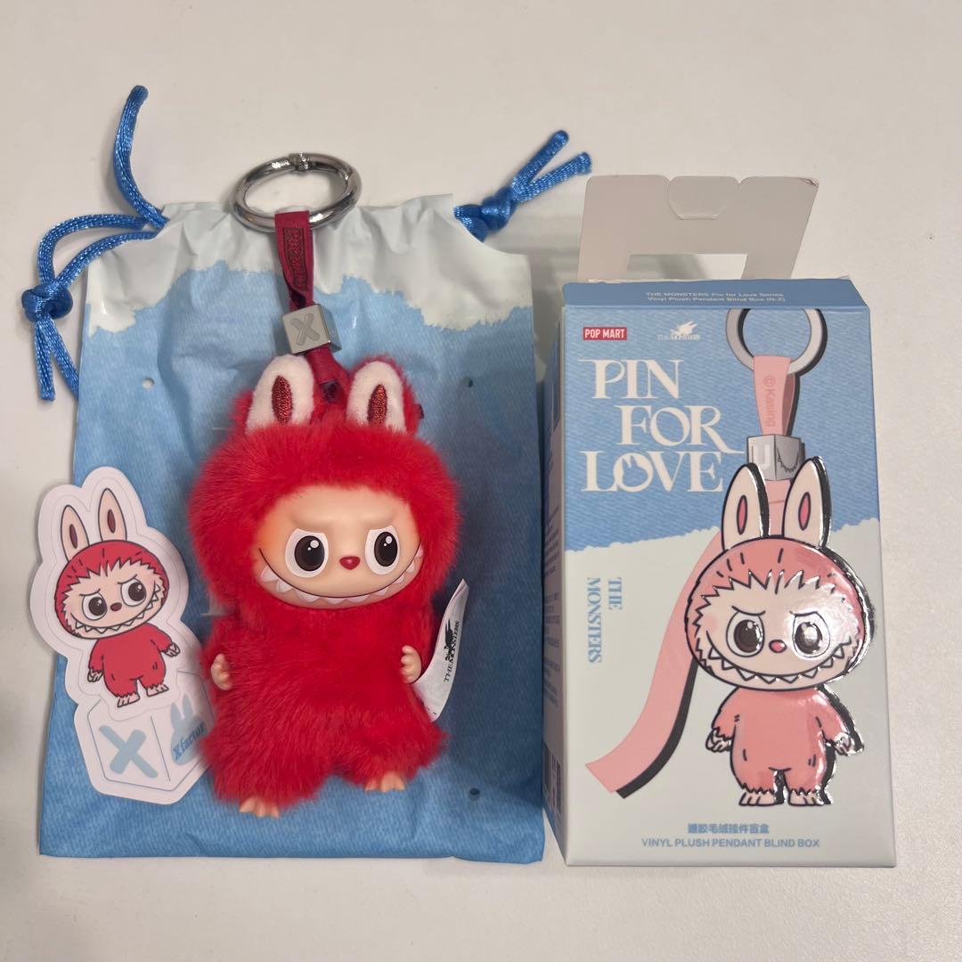 LABUBU イニシャル ラブブ X - メルカリ