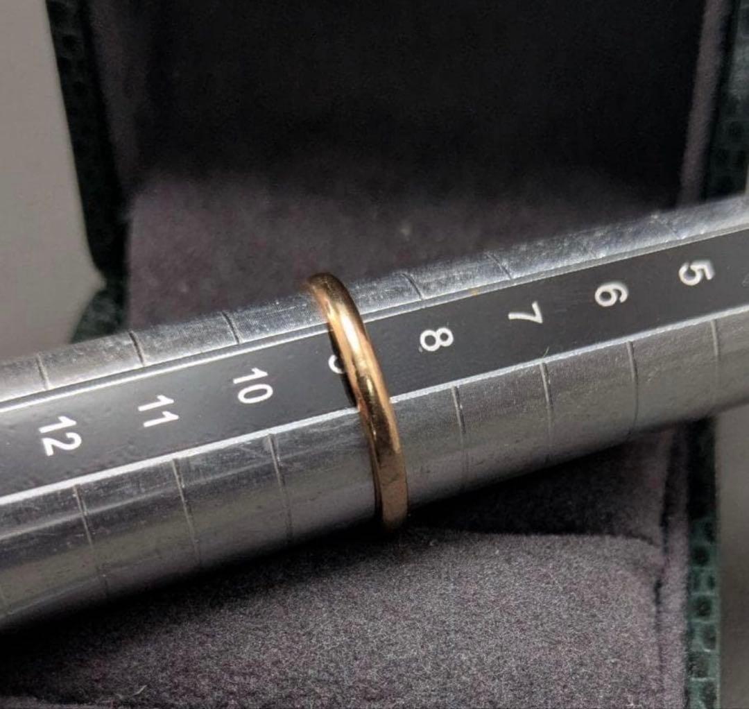 イニシャル「S」 ヴィンテージ 10金 GF シグネットリング 9号 2.5g