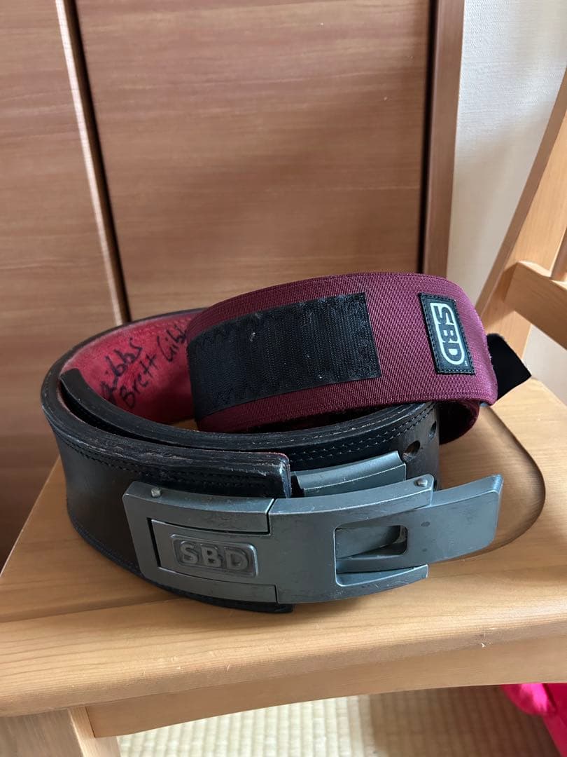 SBD パワーベルト 黒/バーガンディMサイズ SBD パワーベルト 黒/バーガンディMサイズの通販はau PAY マーケット