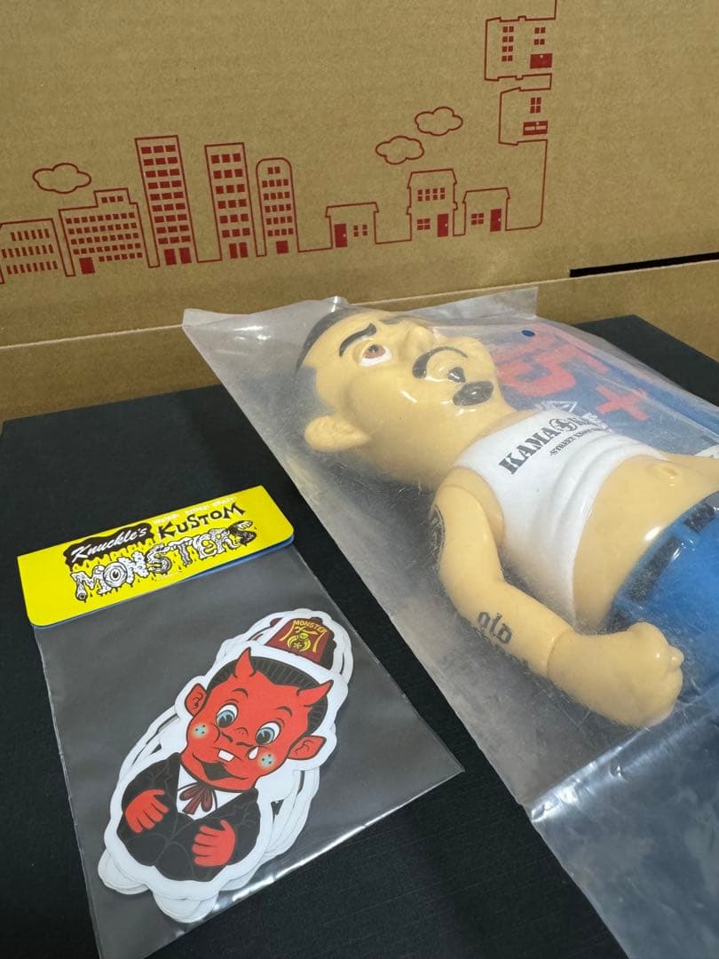 ソフビ　G-CUE x HEADLOCKSTUDIO ヘッドロックスタジオ