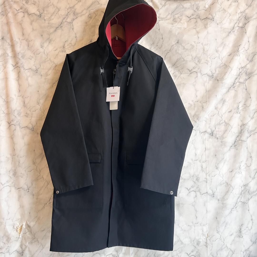 新品 UNIQLO JW ANDERSON 防風 リバーシブルコート ブラックS - メルカリ