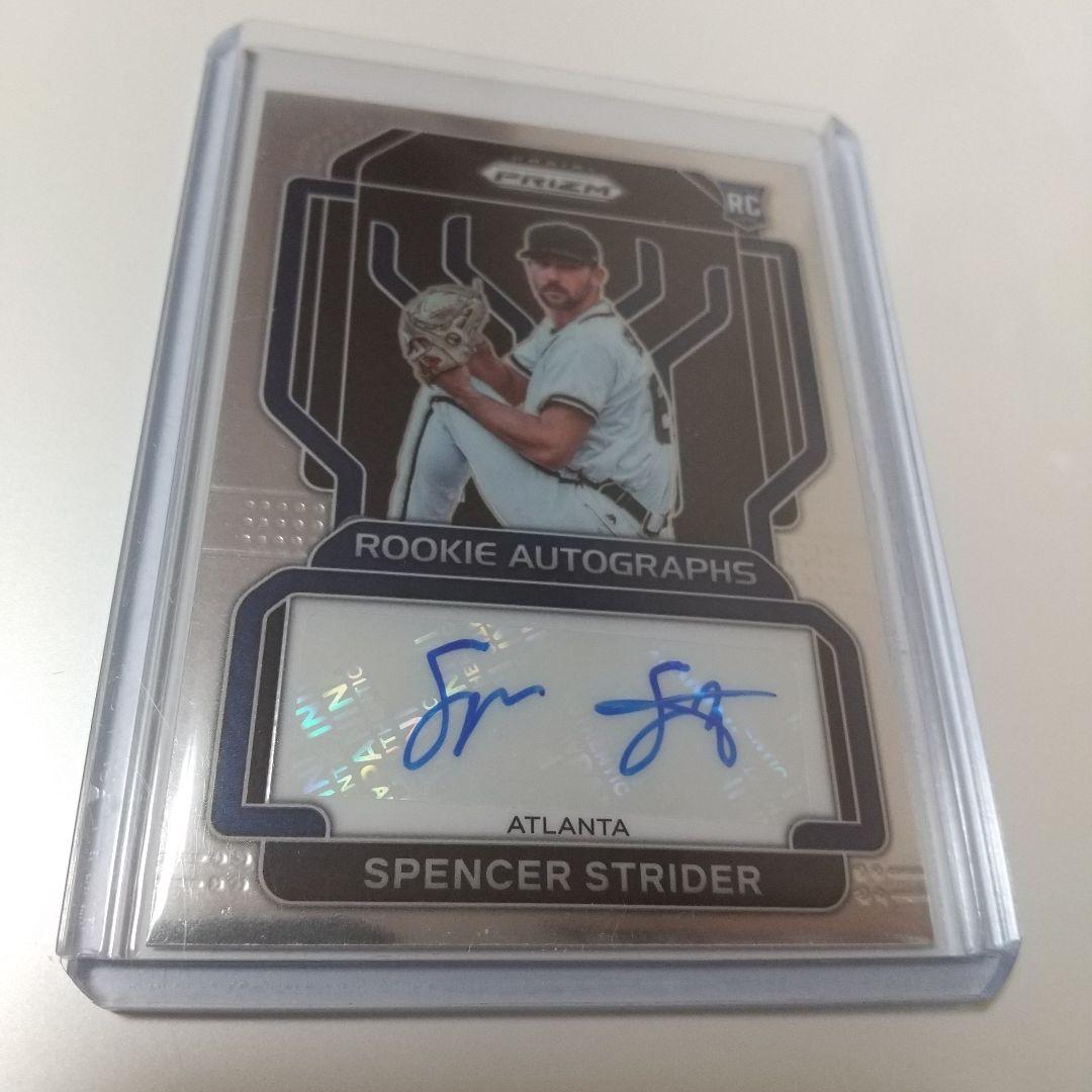 SPENCER STRIDER ルーキー RC 直筆サイン WBC MLB - メルカリ