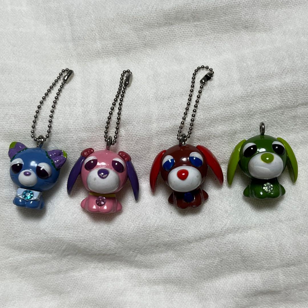 平成レトロ お茶犬 9点 まとめ売り ストラップ キーホルダー 当時物