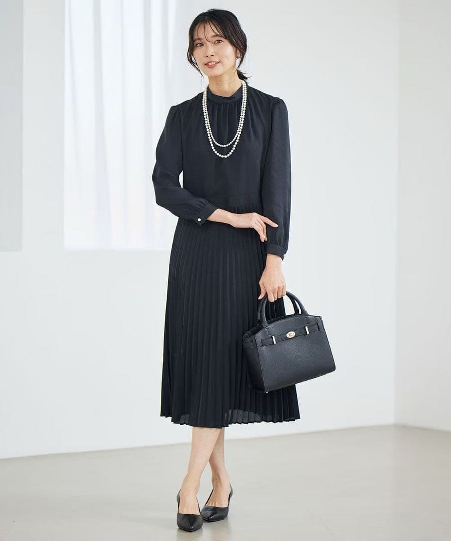 ☆新品タグ付き☆ 現行品！【23区】クリスタルアムンゼンワンピース　卒業式入学式