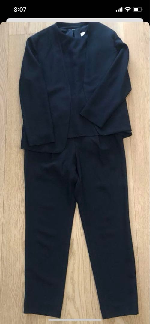 トゥモローランド　ネイビー　3点セット セール】Super150'sウールツイル 段返り3Bスーツ TROFEO ERMENEGILDO