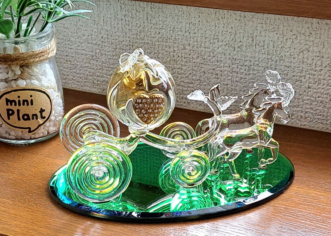 ディズニー かぼちゃの馬車 ガラス シンデレラ城 希少 - メルカリ