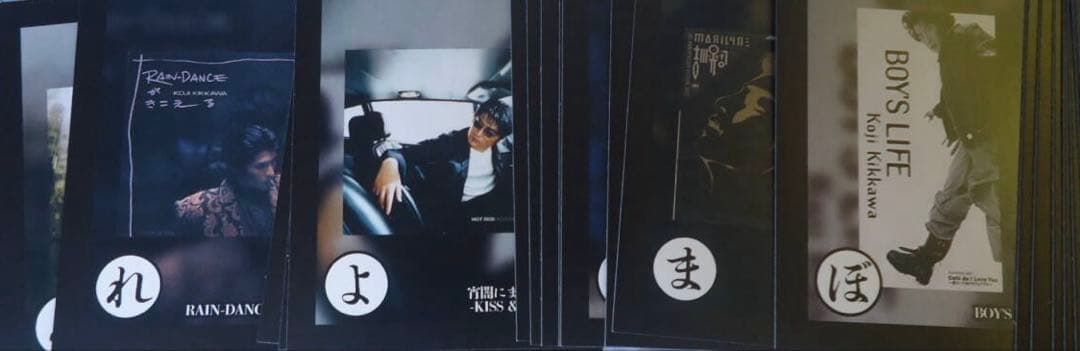 吉川晃司 40周年 40th アニバーサリー ポップアップストア限定 歌詞