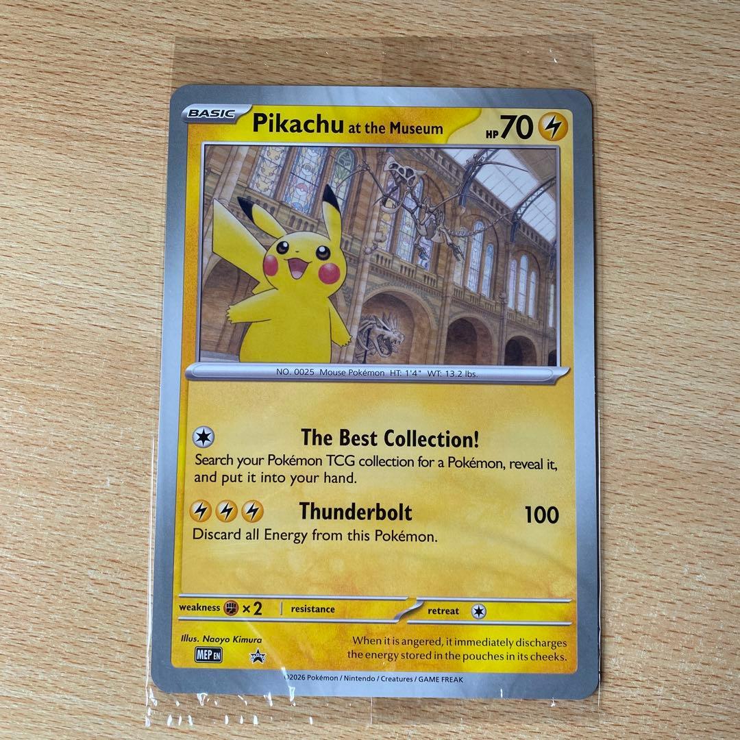 新品未開封】Pikachu at the Museum ロンドン自然史博物館 - メルカリ