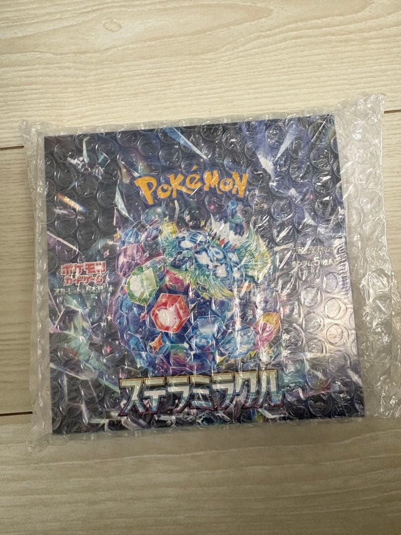新品未開封シュリンク付き拡張パック ステラミラクル BOX ボックス ポケモン Amazon.co.jp: ポケモンカードゲーム スカーレット＆バイオレット 拡張