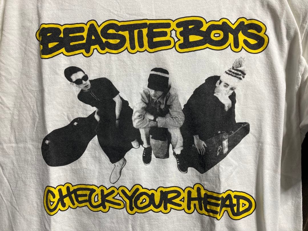 Beastie Boys CHECK YOUR HEAD 2面プリント Tシャツ - メルカリ