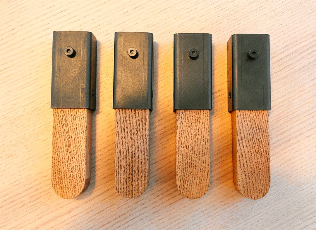 残り2点 ブラックデザイン ハレテーブル 日和 延長脚 改良品