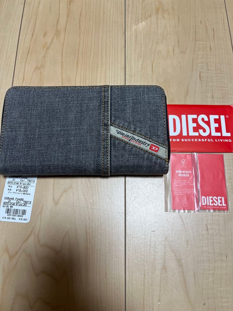 DIESELディーゼル 新品 長財布　ブラックデニム地 楽天市場】【送料無料】ディーゼル 財布 DIESEL 長財布 メンズ