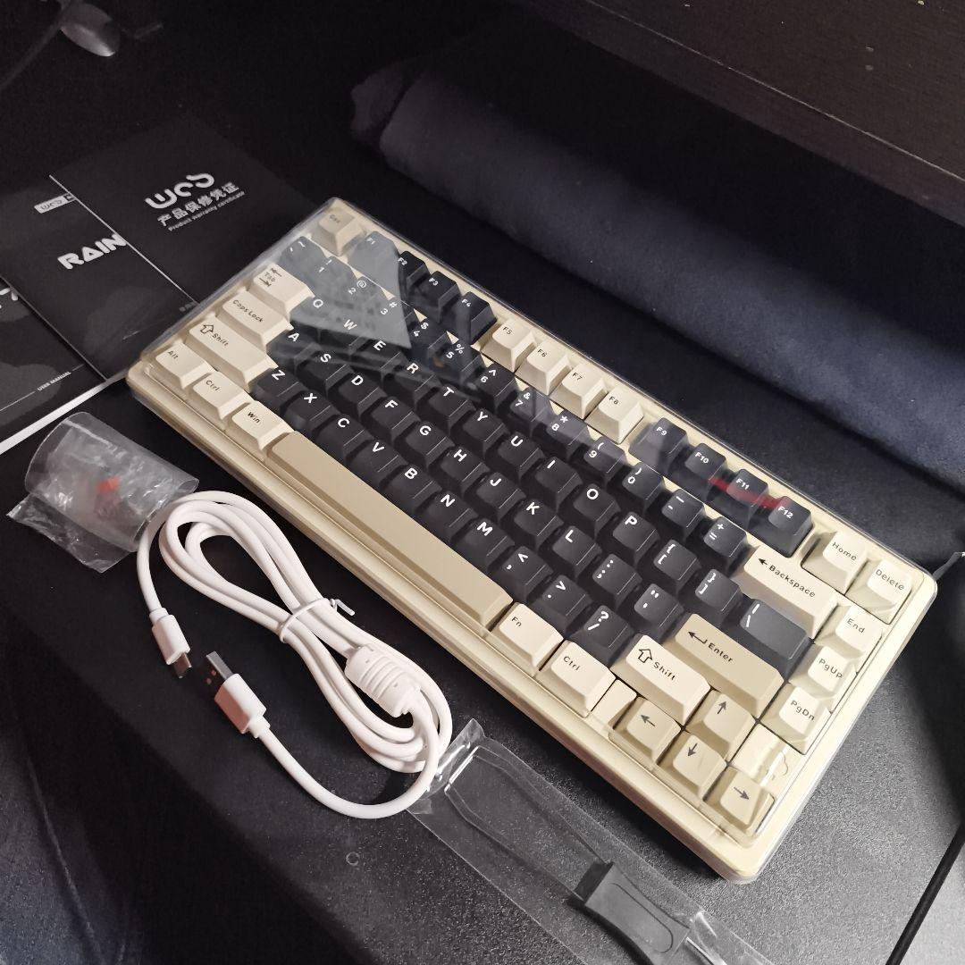 WOBKEY Rainy 75キーボード Color