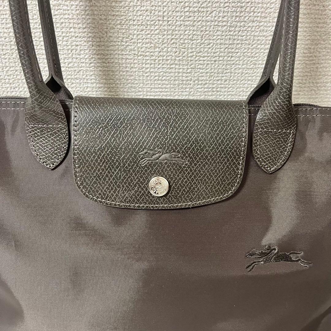 新品】ロンシャン ル プリアージュ グリーンライン肩掛けM最新色ラテ