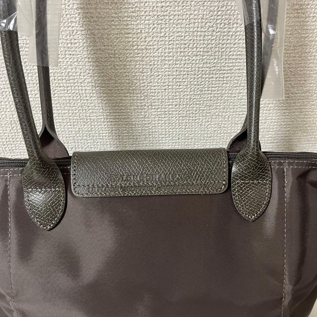 新品】ロンシャン ル プリアージュ グリーンライン肩掛けM最新色ラテ