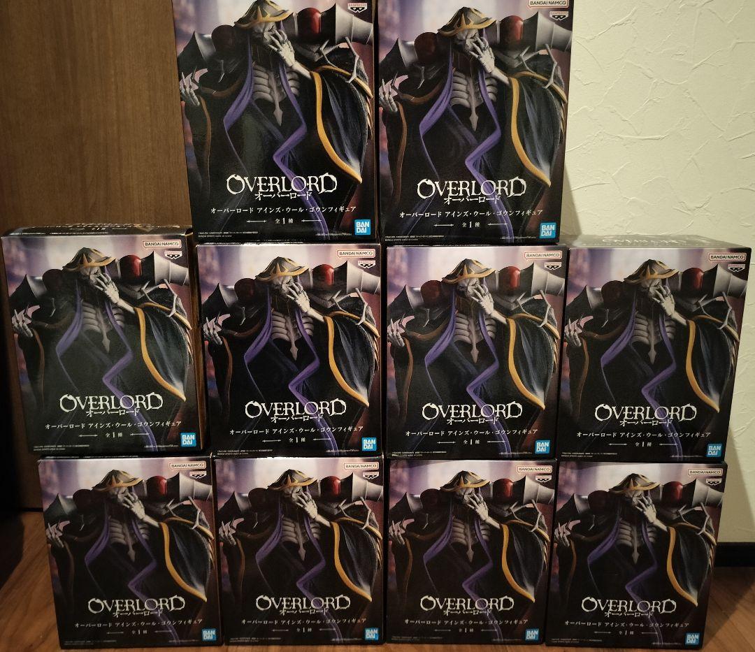 OVERLORD アインズ・ウール・ゴウン フィギュア 10個セット