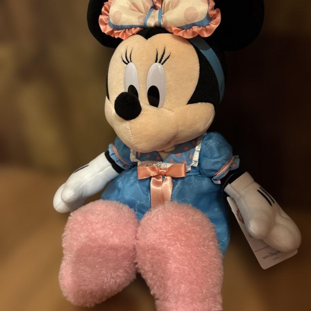 パジャマパーティー ミニーちゃん ぬいぐるみ アンバサダーホテル タグ