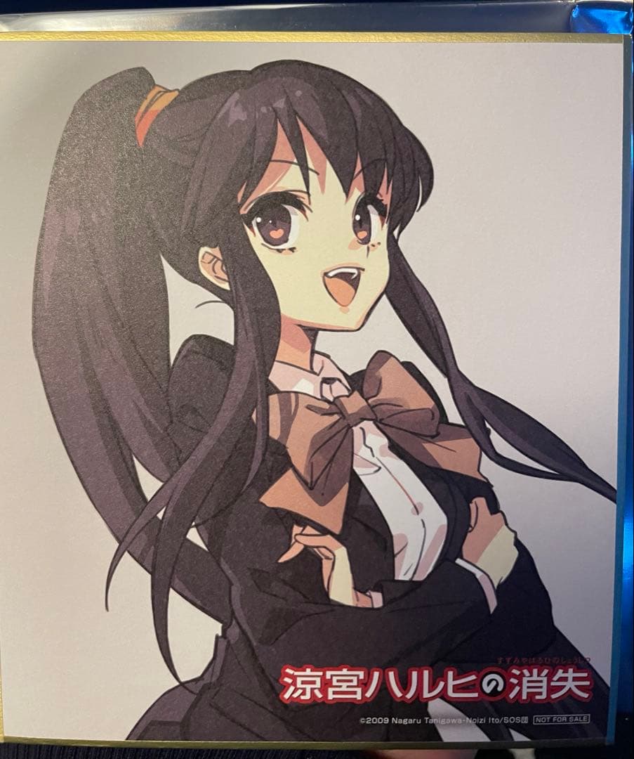 映画 涼宮ハルヒの消失 入場特典 ミニ色紙 - メルカリ