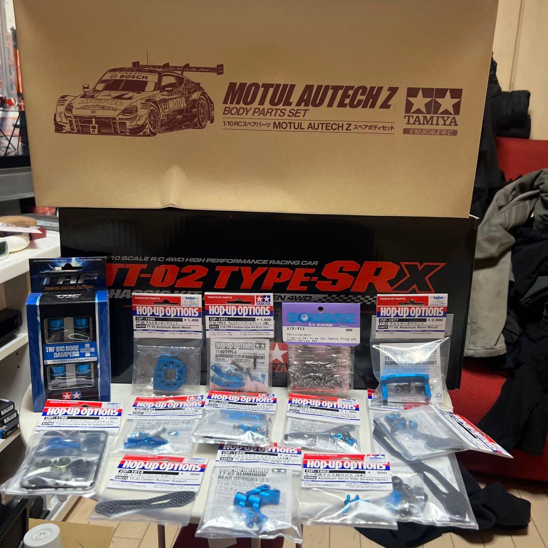 tt02srx Tamiya Motul Autech Z ボディパーツセット