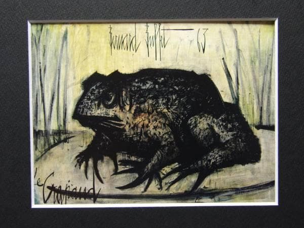 ベルナール・ビュッフェ【LE MUSEUM-Le crapaud】
