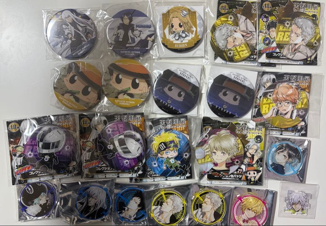 家庭教師ヒットマンREBORN！ 缶バッジ 天野明展 まとめ売り
