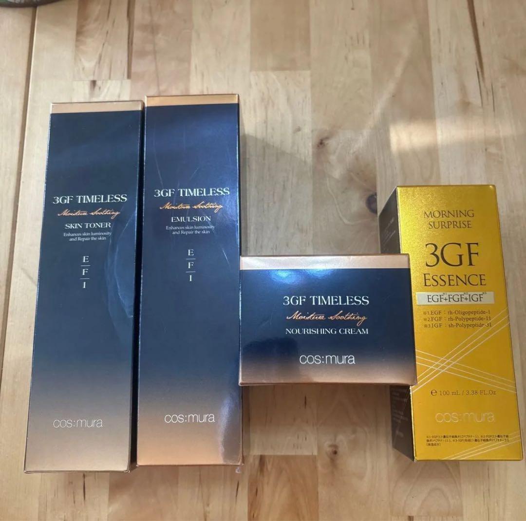 3GF TIMELESS３点、MORNING SURPRISE 3GFエッセンス