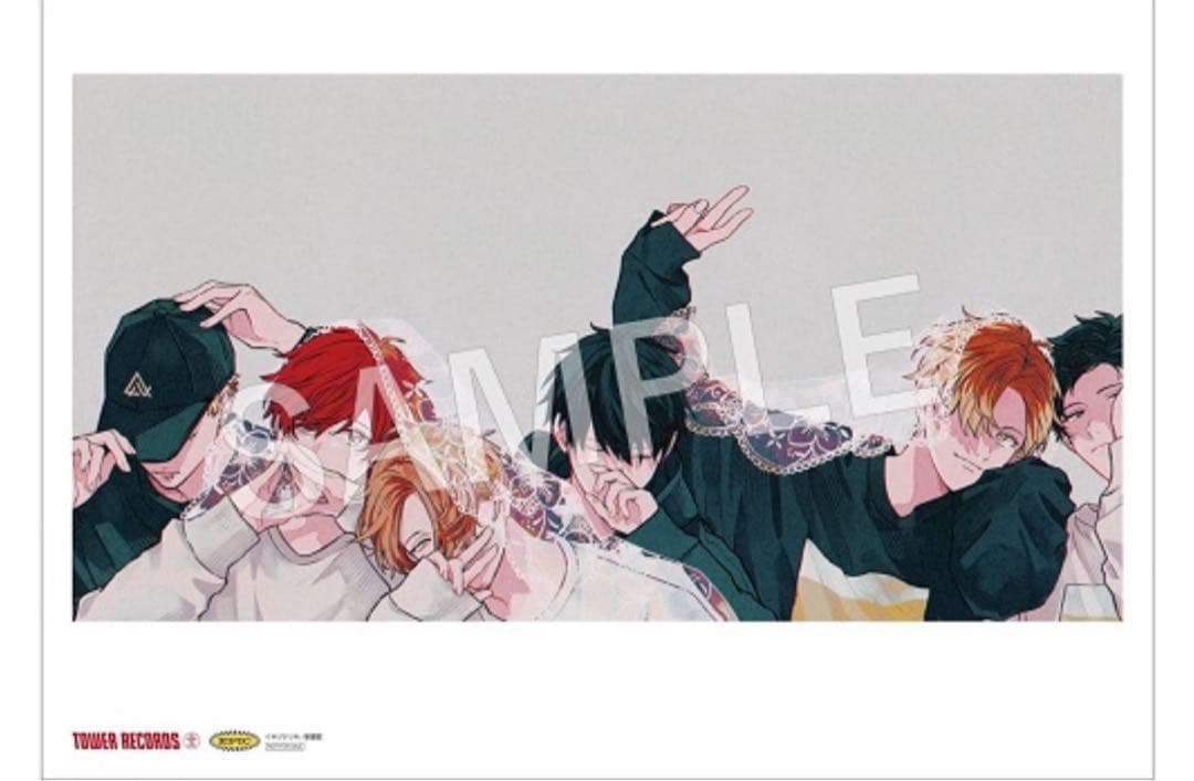 タワーレコード 特典 ギヴン THE BEST ＜完全生産限定盤＞B2ポスター