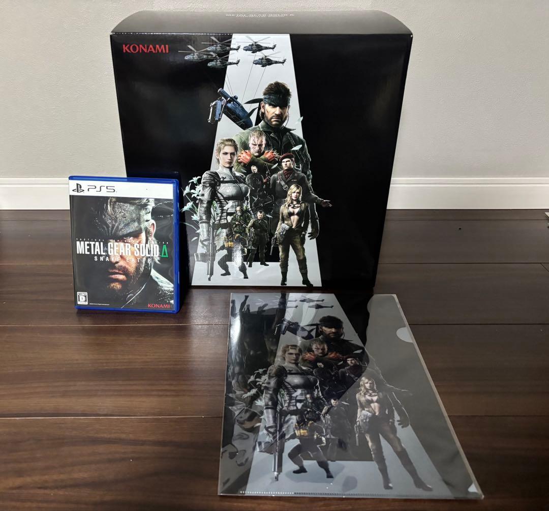 PS5 メタルギアソリッドΔ プレミアムパック　バストスタチューなど