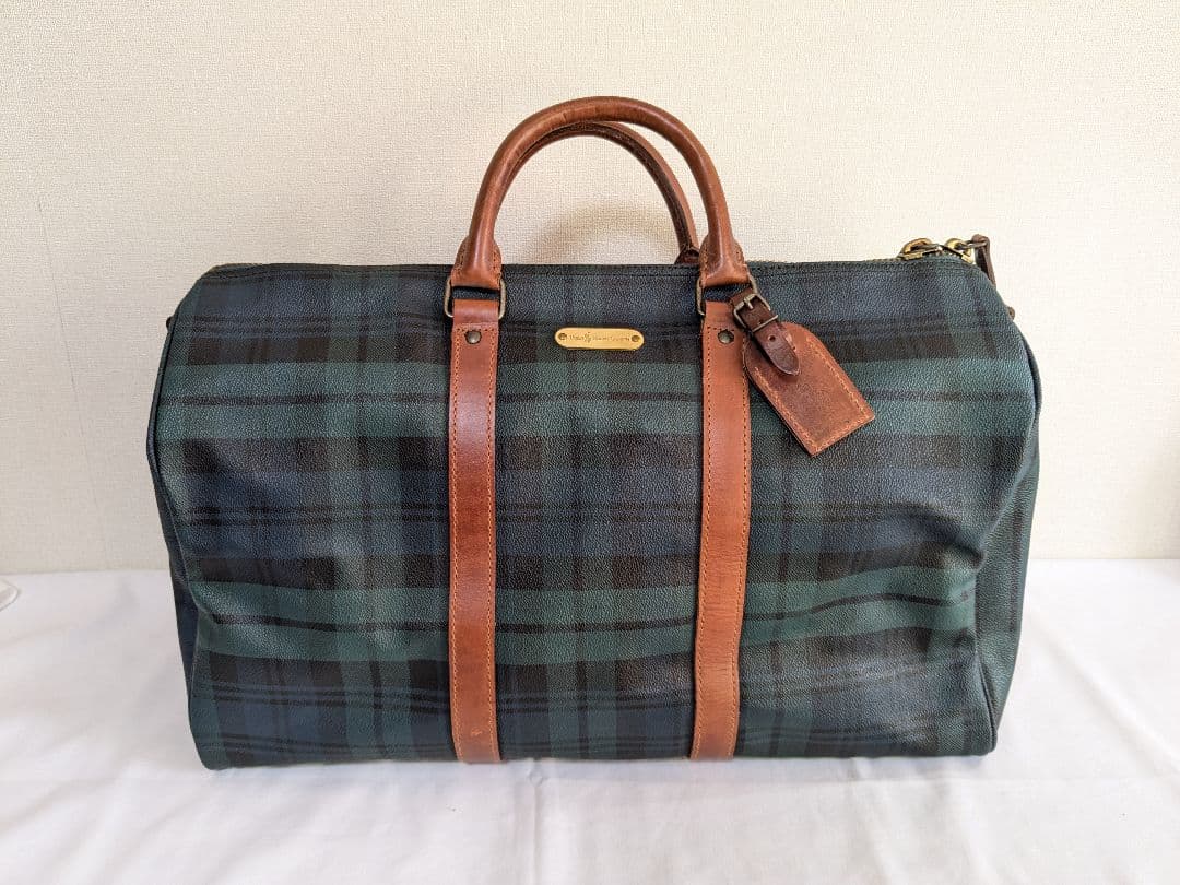 POLO RALPH LAUREN ラルフローレン ボストンバッグ チェック