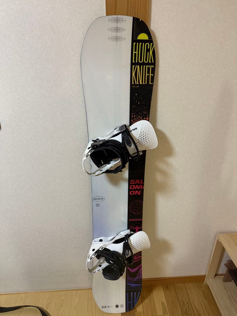 23-24サロモンハックナイフスノーボードSALOMON ホログラム 付き⠀ SALOMON（サロモン） 23-24 SALOMON / サロモン HUCKK NIFE ハック
