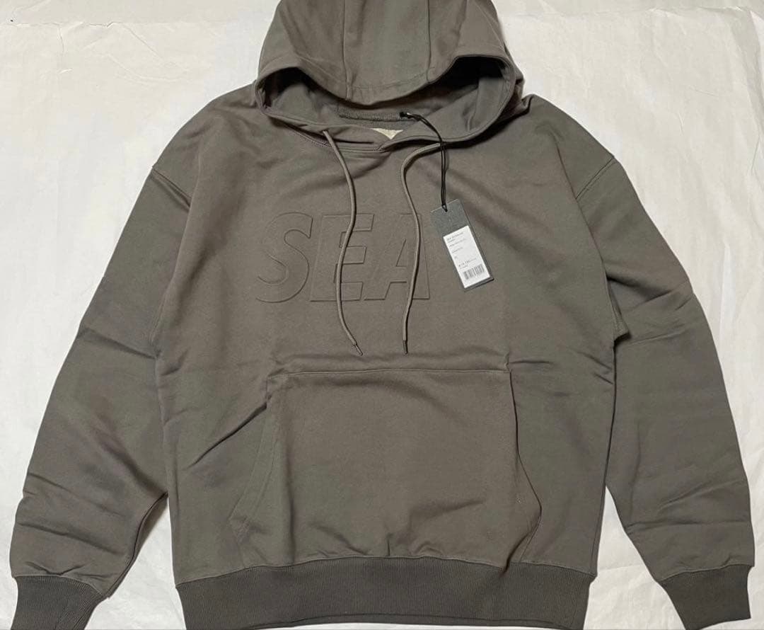 WIND AND SEA エンボス フーディー　パーカー