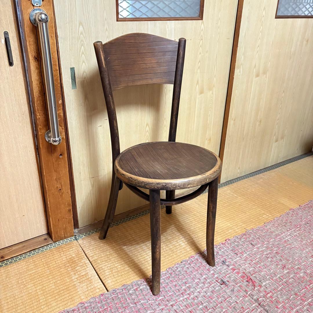 fischel czechoslovakia 椅子 アンティーク FISCHEL CZECHOSLOVAKIA BENTWOOD Folk Art Children's Chair After