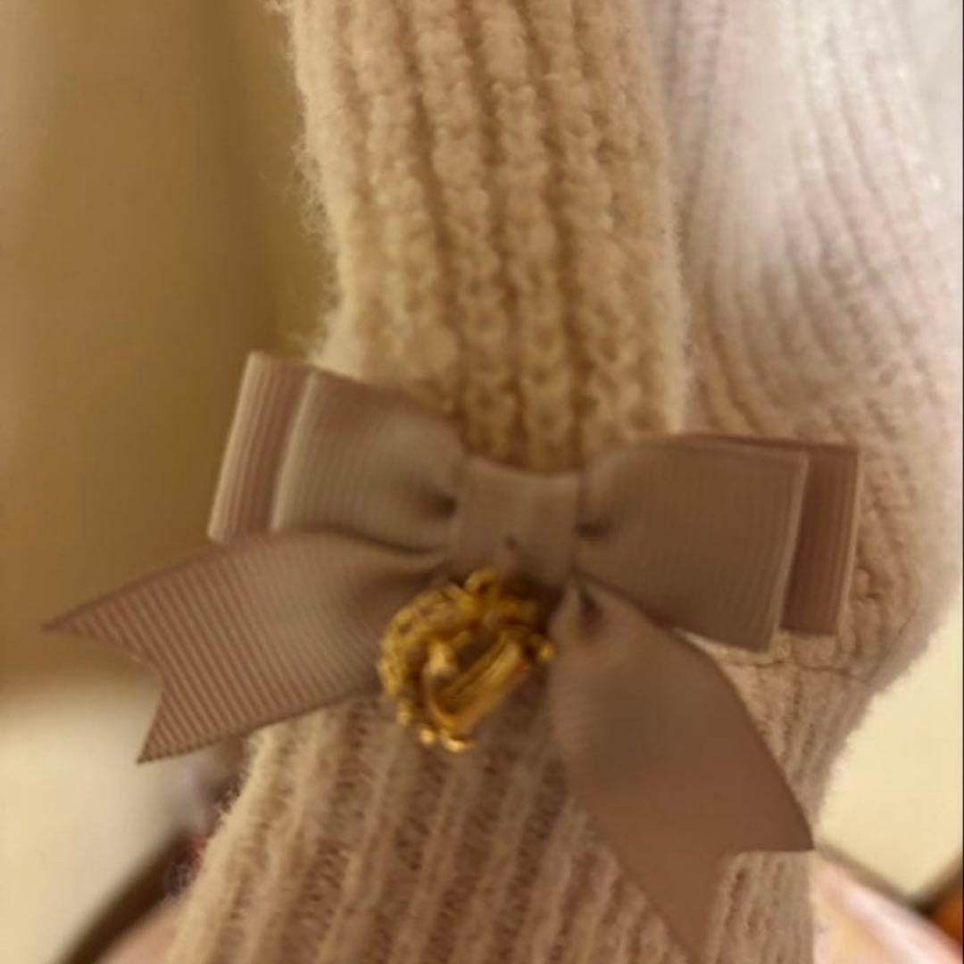 LIZLISA スピンドルポンポンニットトップス ピンク - メルカリ