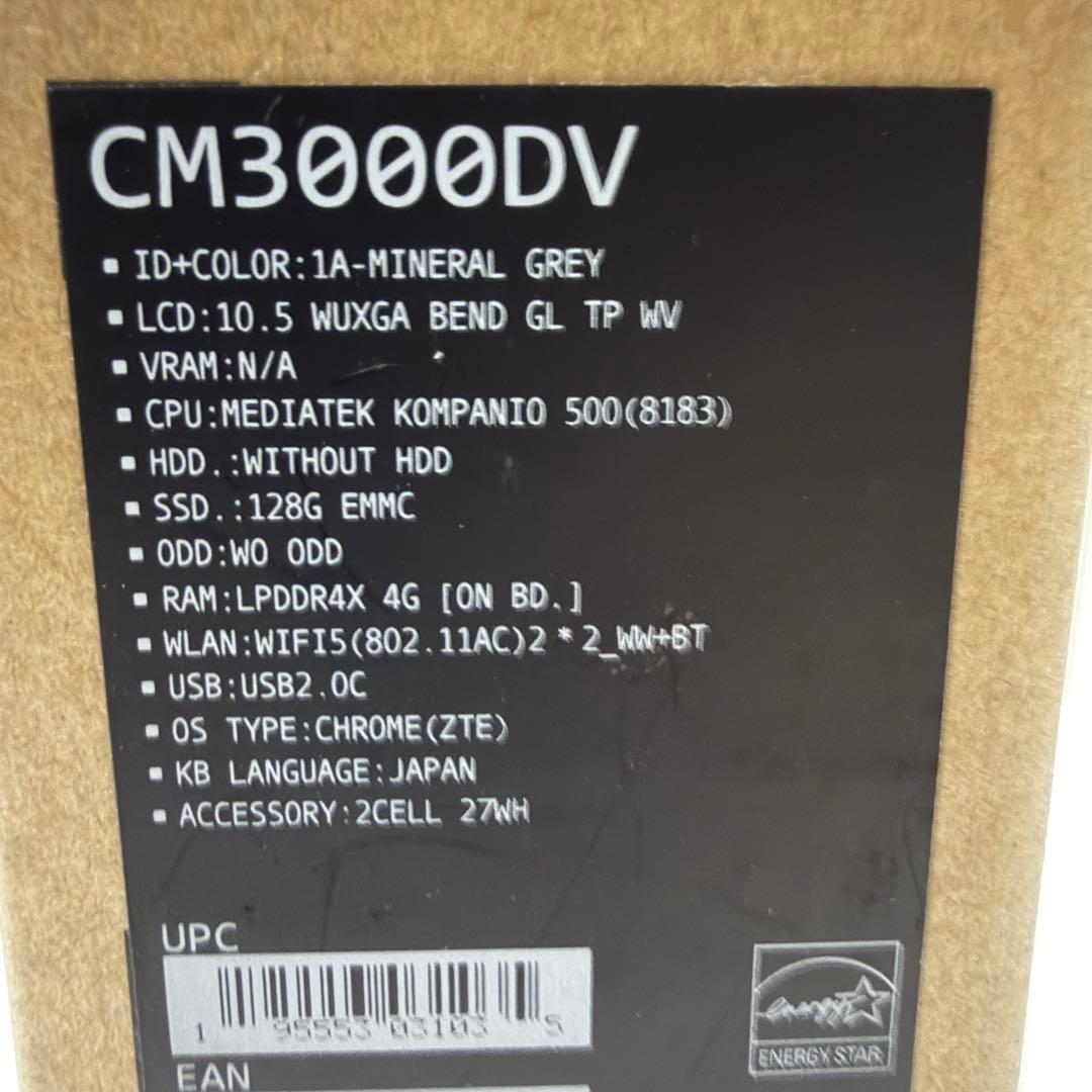 01、ASUS CM3000DVA-HT0019 クロームブック 新古品AC欠品 - メルカリ