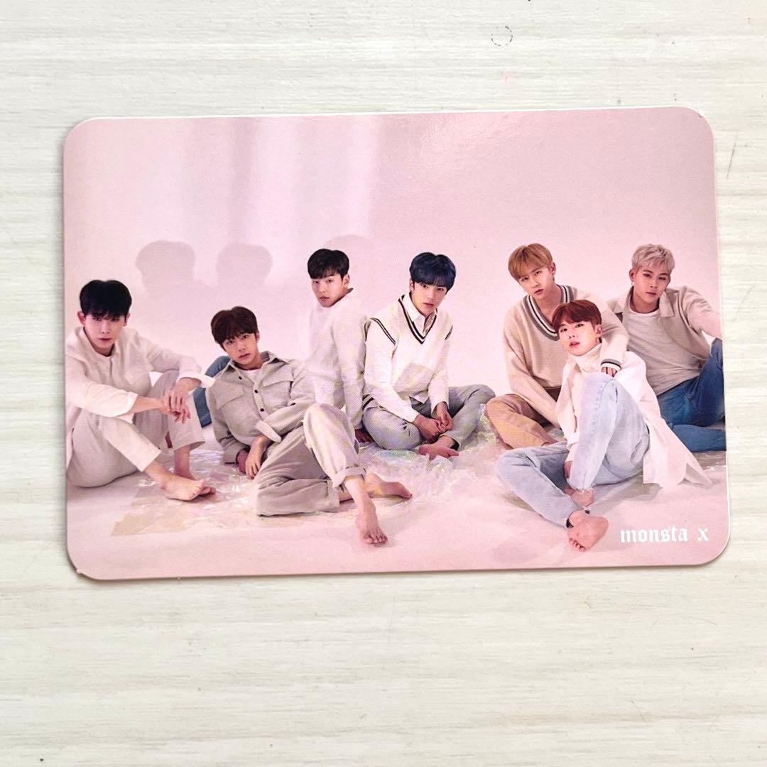 MONSTA X ペンコン PICNIC トレカ 全員 モンベベオンリー 集合 monsta x モンスターエックス モネク モンベベ 会報 トレカ グッズ