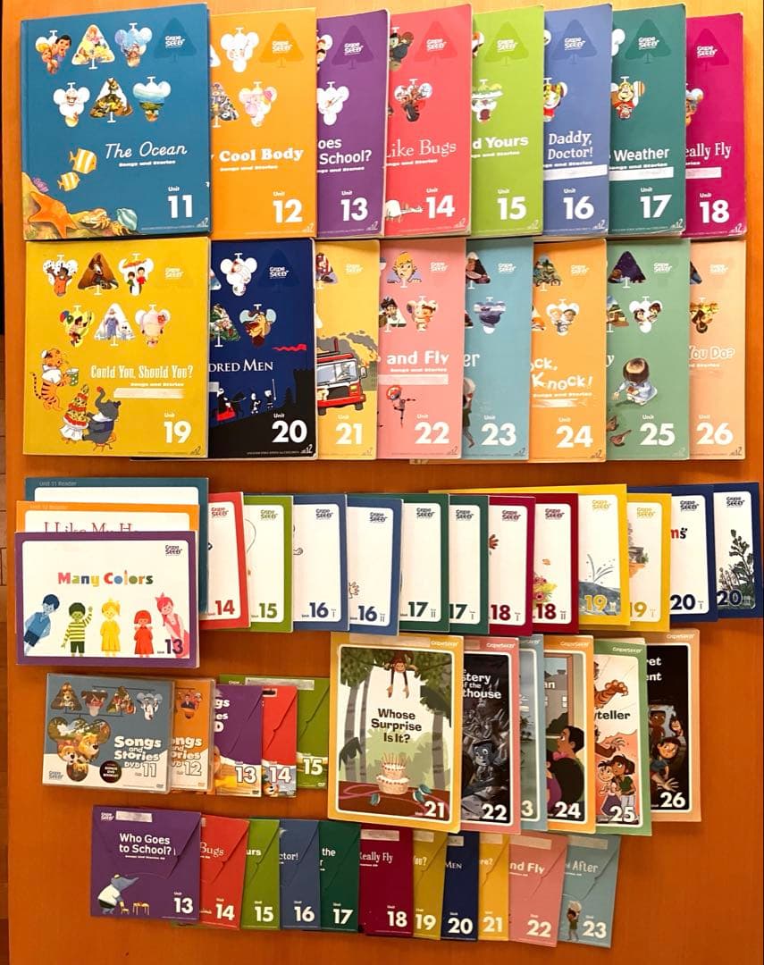 GrapeSEED unit11〜26 テキストCD DVD セット