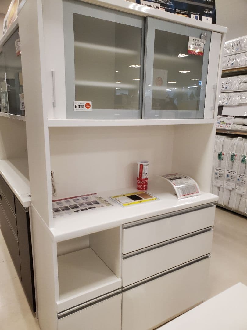 松田家具食器棚　117cm　キッチンボード