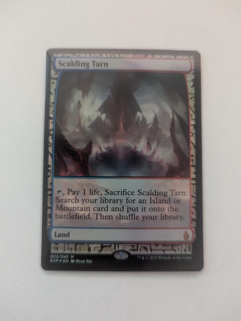 沸騰する小湖 Scalding Tarn EXP 英語 foil