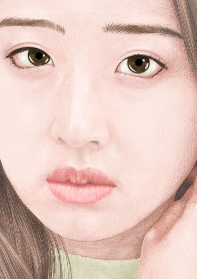 森夏男　作『想い』Sサイズ(A3)