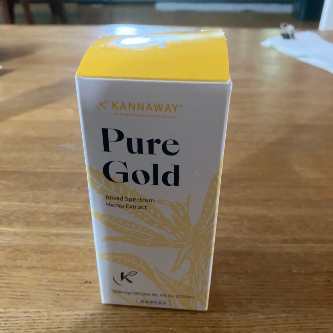 その他 Kannaway Pure Gold 2000mg CBD 120ml
