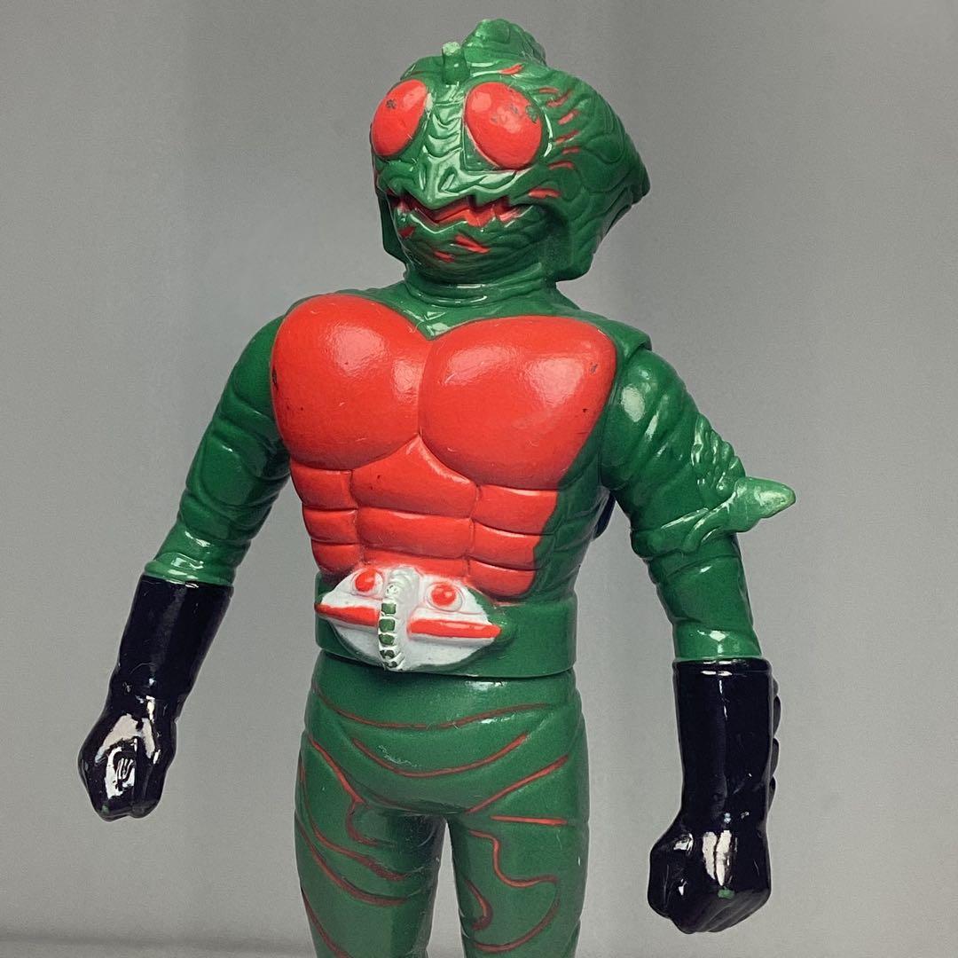 1989 JAPAN 硬質ソフビ 仮面ライダーアマゾン - メルカリ