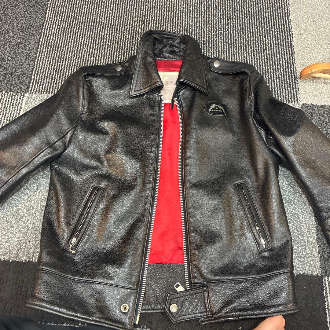 より‼️より値下げ‼️RALEIGH ブラックレザー シングルライダース 34 2026年最新】raleigh ライダースの人気アイテム - メルカリ